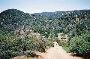 Struggling up Bear Mountain Road