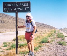 Ron at Townes Pass